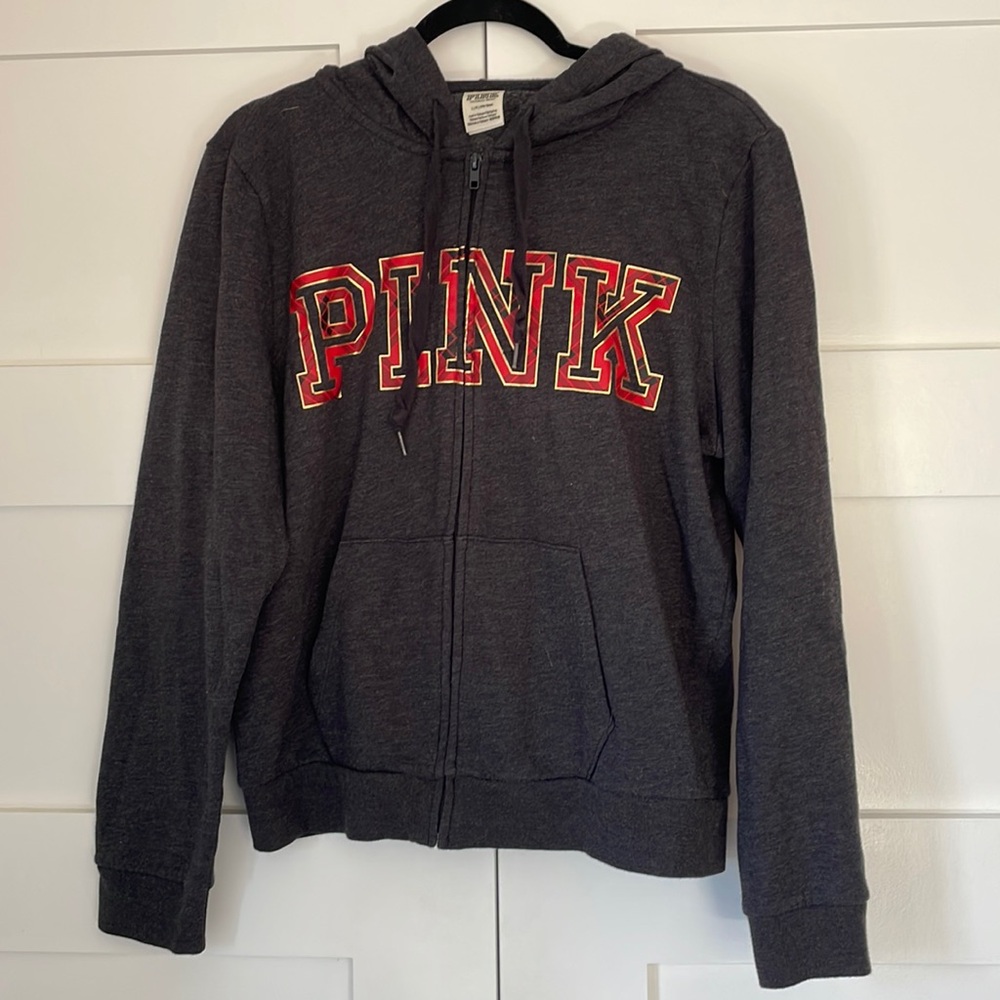 Pink Zip-up Hoodie